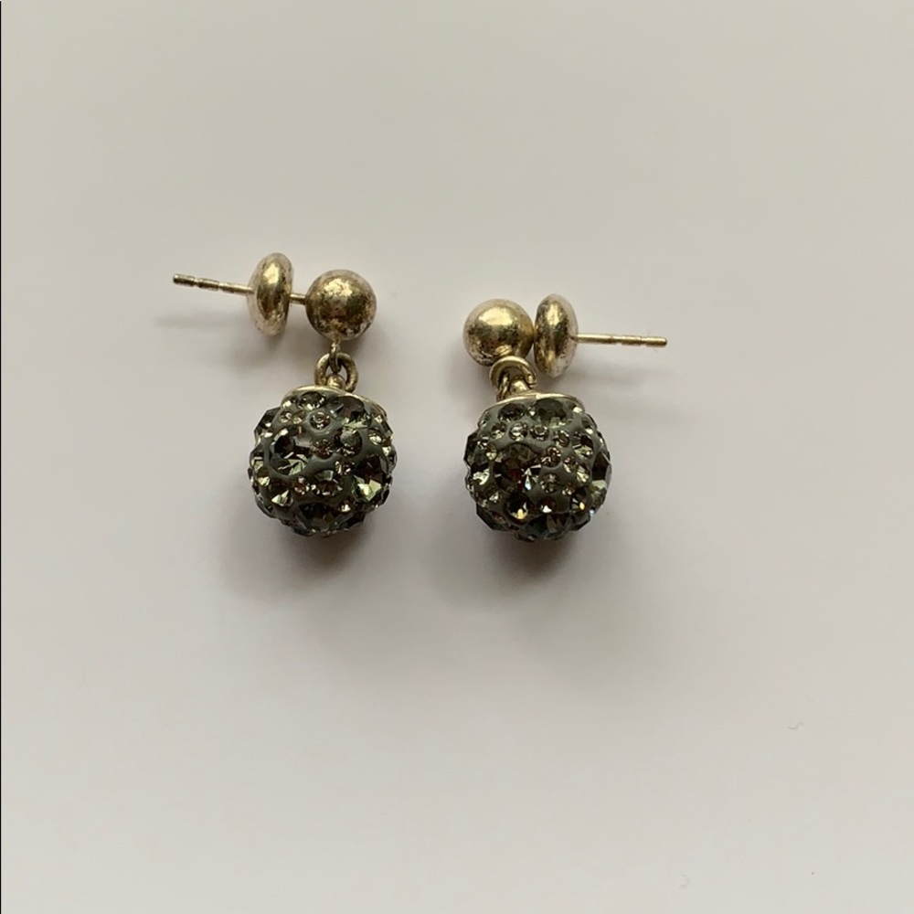 Folli Follie Crystal Drop Earrings